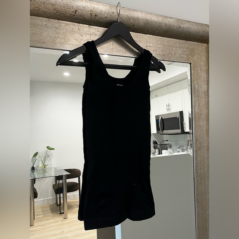 Bumpsuit black onesie